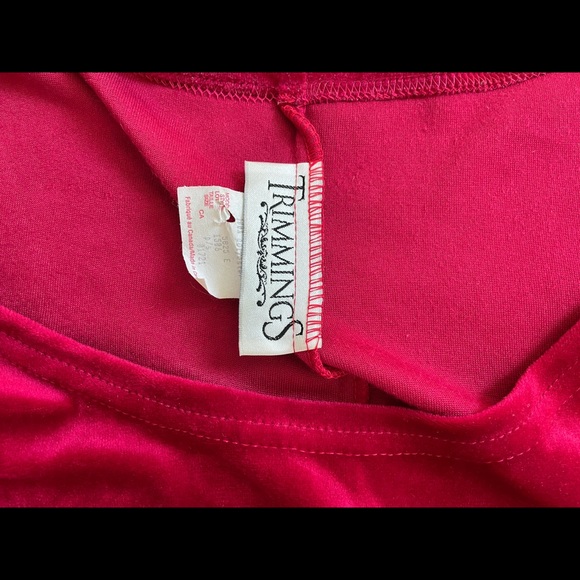 Vintage Velvet Mini Dress - Picture 2 of 5